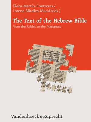 cover image of The Text of the Hebrew Bible